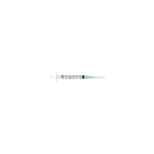 Hypodermic Syringes/Needle, with Luer-Lok Tip, Regular Bevel, 3 ml, 100/Pk