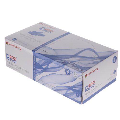 Revo200 Nitrile Examination Gloves, Powder-Free, 200/Box