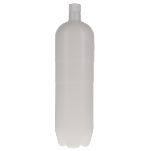 Bottle with Cap and Pick-Up Tube, 2 L, 4" W x 13 7/8" H, 1/Pk, 8164