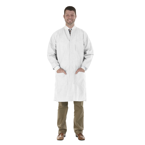 SafeWear Disposable High Performance Lab Coat, 12/Pk