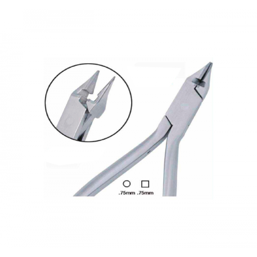 Bird Beak Pliers With Cutters 12.5Cm Taperes Beak 