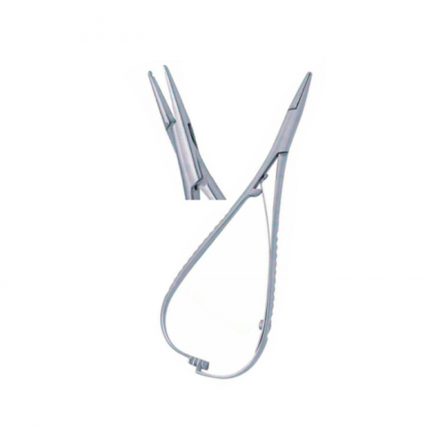 Mathieu Needle Holder 14Cm Hole Tip