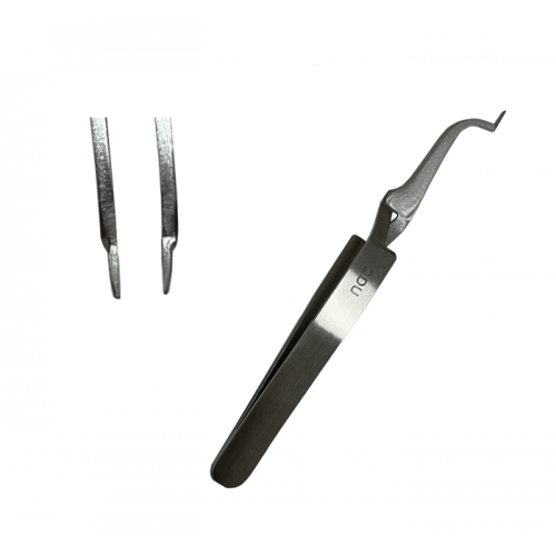 Buccal Tube Holding Tweezers Reverse Action Thin Tip