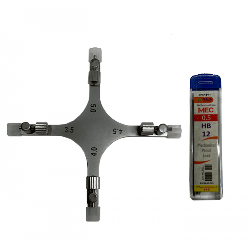 Boone Positioning Gauge Boone Combo Gauge And Marker / 3.5Mm-4.0Mm / 4.5Mm-5.0Mm