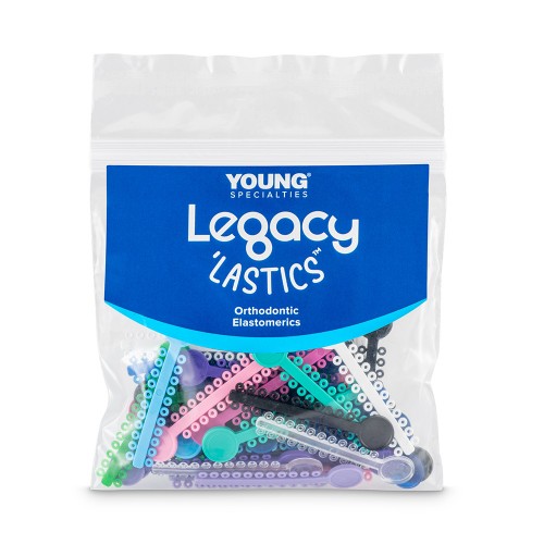 Legacy 'Lastics' - Elastomerics Patient Ties (1,012 ct)